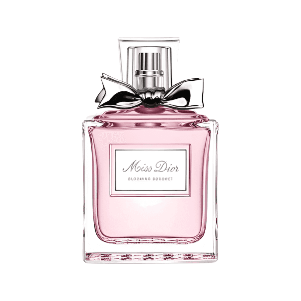Miss Dior Blooming Bouquet EDT 100ml in a clear glass bottle with black bow, a luxurious perfume in the Health & Beauty category.