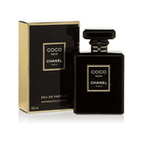 Chanel Coco Noir Eau de Parfum 100ml with packaging box, a luxurious women's perfume perfect for evening wear and gifting.