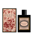 Gucci Bloom Eau de Parfum Intense 100ml with floral-themed box and black bottle, perfect luxury fragrance for women in pet grooming perfume category.