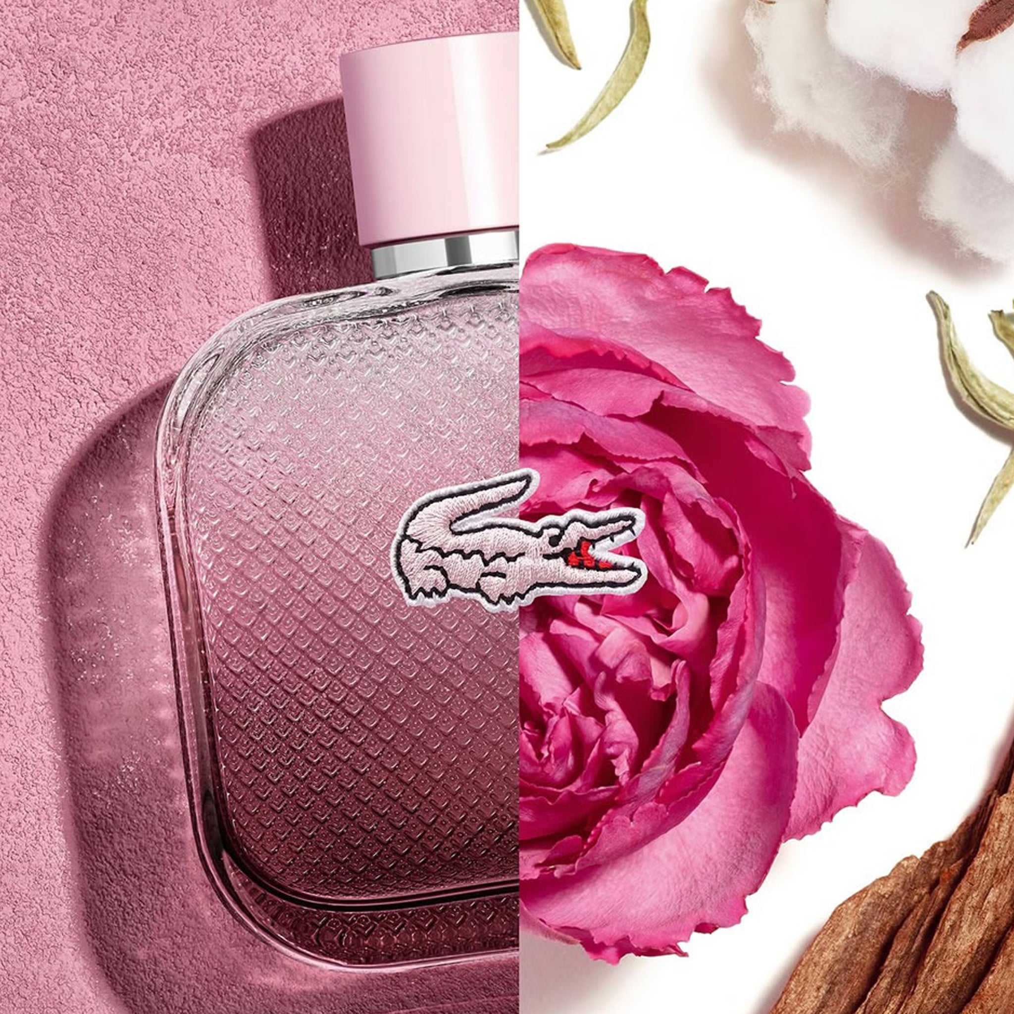 Lacoste L.12.12 Rose Eau de Parfum 100ml – Fresh Floral-Fruity Elegance - Savvy Steals