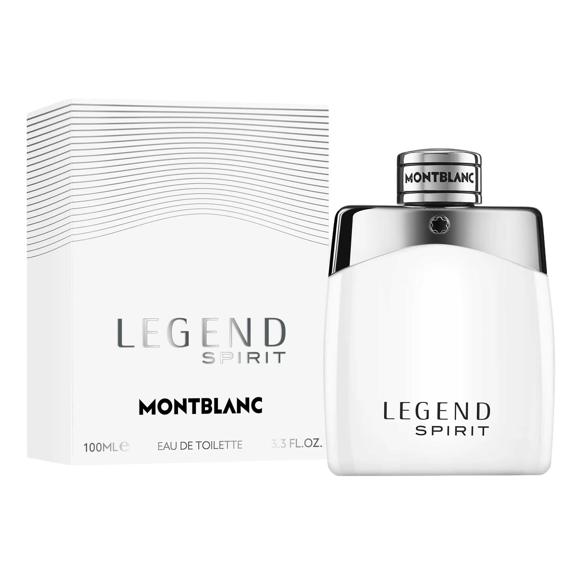 Mont Blanc Legend Spirit Eau de Toilette 100ml with branded packaging, perfect for men’s grooming and premium pet perfume categories.