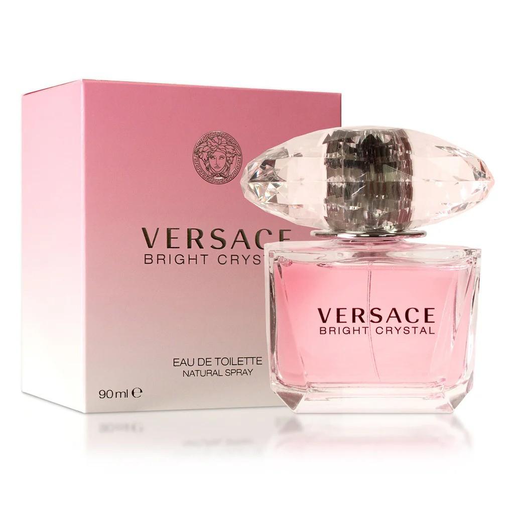 Versace Bright Crystal 3.0 oz / 90 ml Eau de Toilette Spray for Women - Versace 3.0 oz Eau de Toilette Spray - Savvy Steals